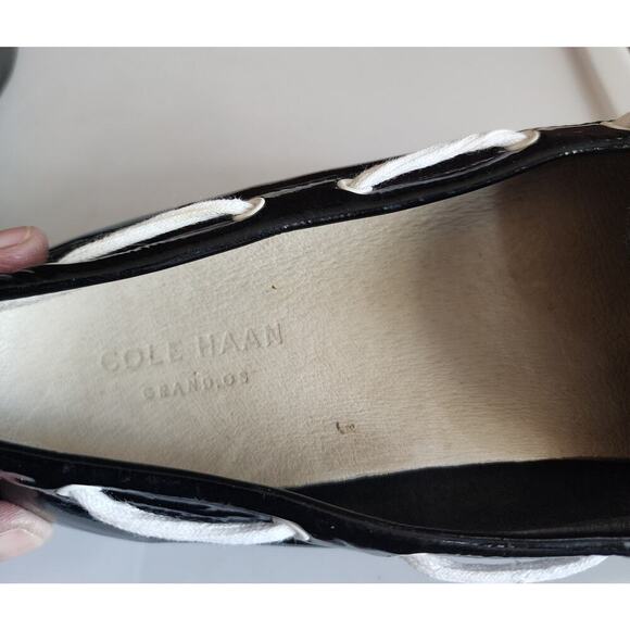 Cole Haan Black Patent Leather Loafers - Picture 6 of 10